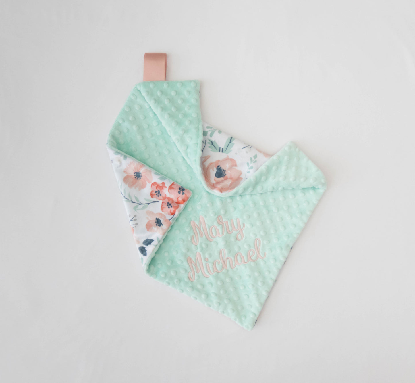 Spring Meadow Floral Lovey Size