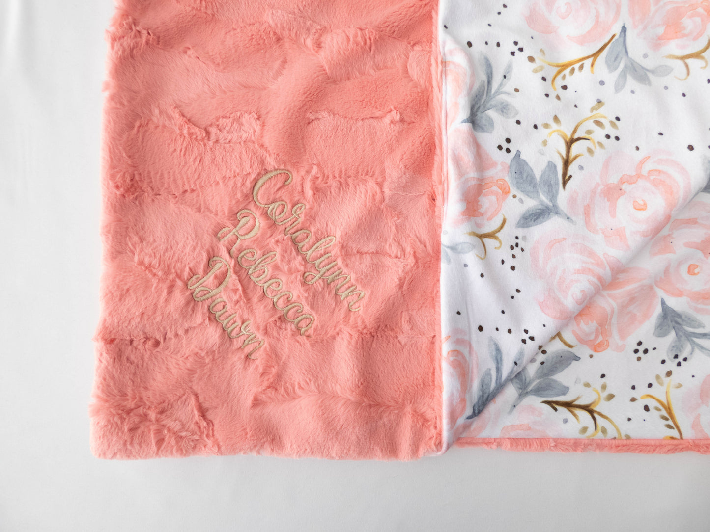 Champagne Rose Child Blanket