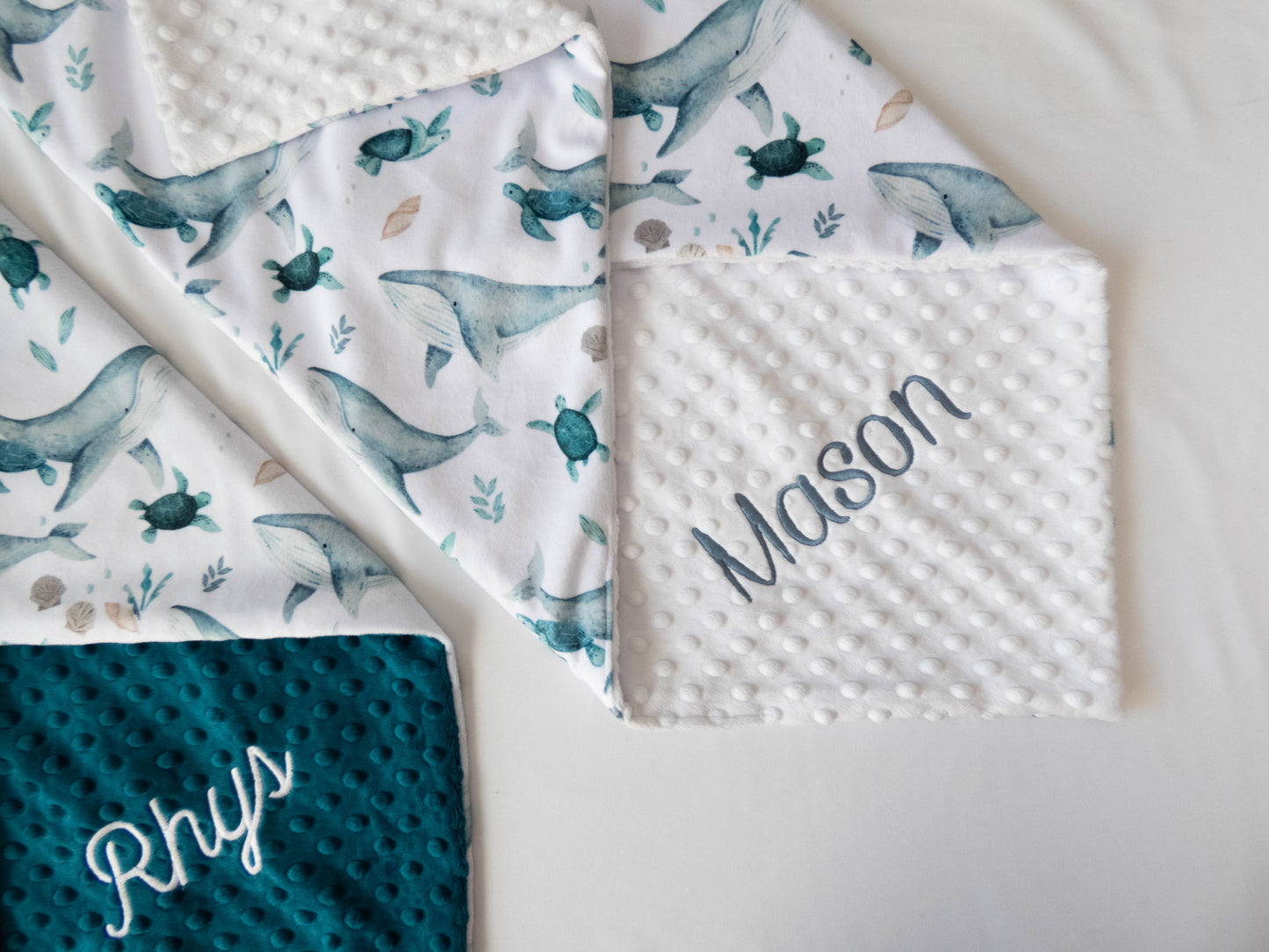 Under The Sea Personalized Baby Blanket