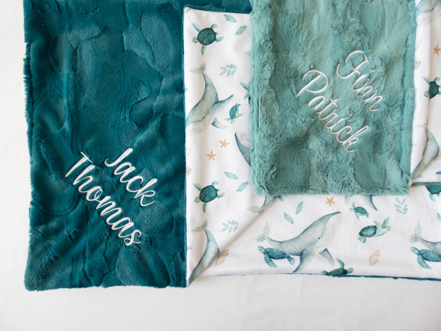 Under The Sea Personalized Child Blanket