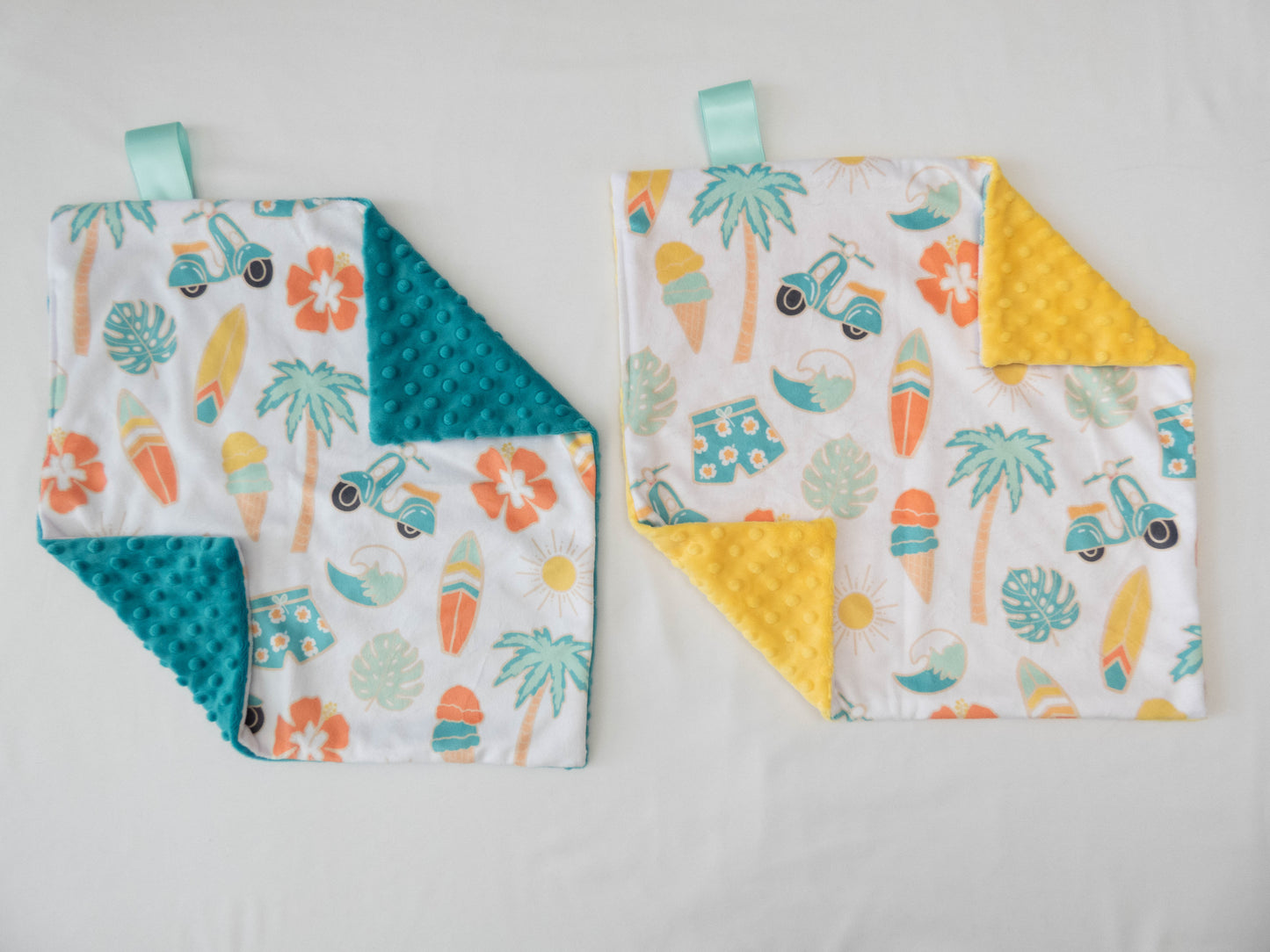 Surfer Dude Personalized Baby Blanket