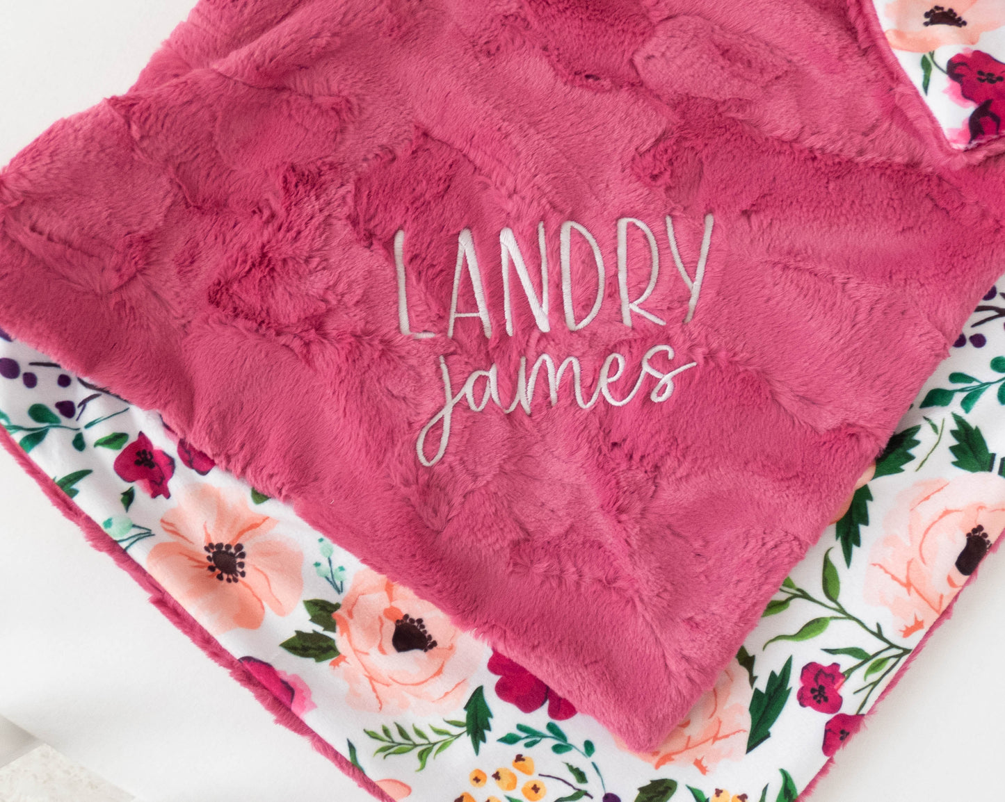 Josie Floral Child Blanket