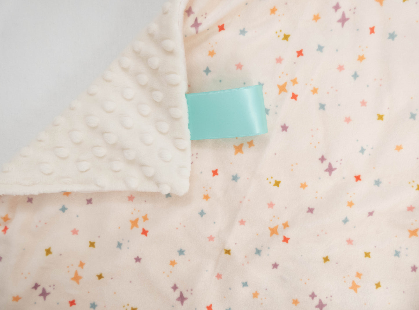 Fairytale Stars Personalized Lovey Size