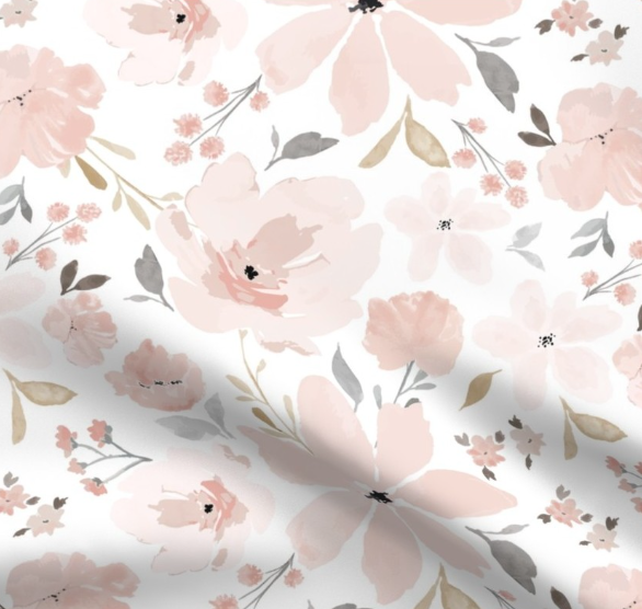 Grace Floral Lovey Size