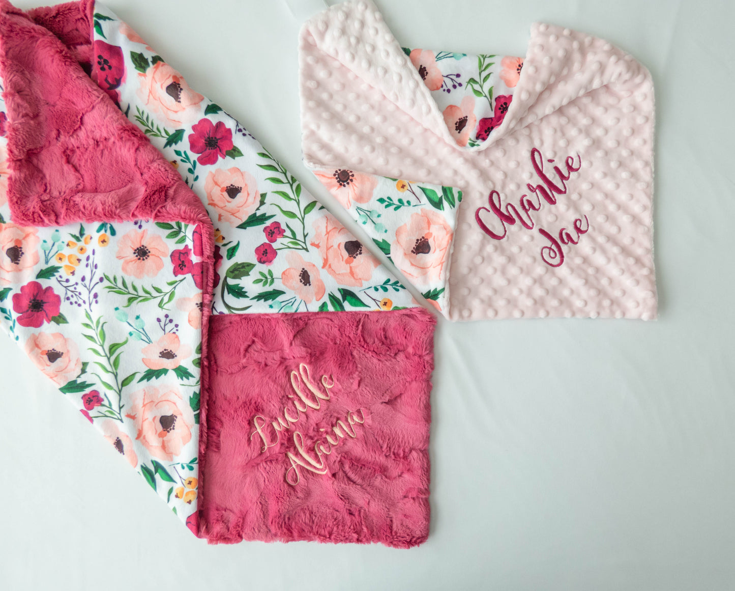 Josie Floral Baby Blanket