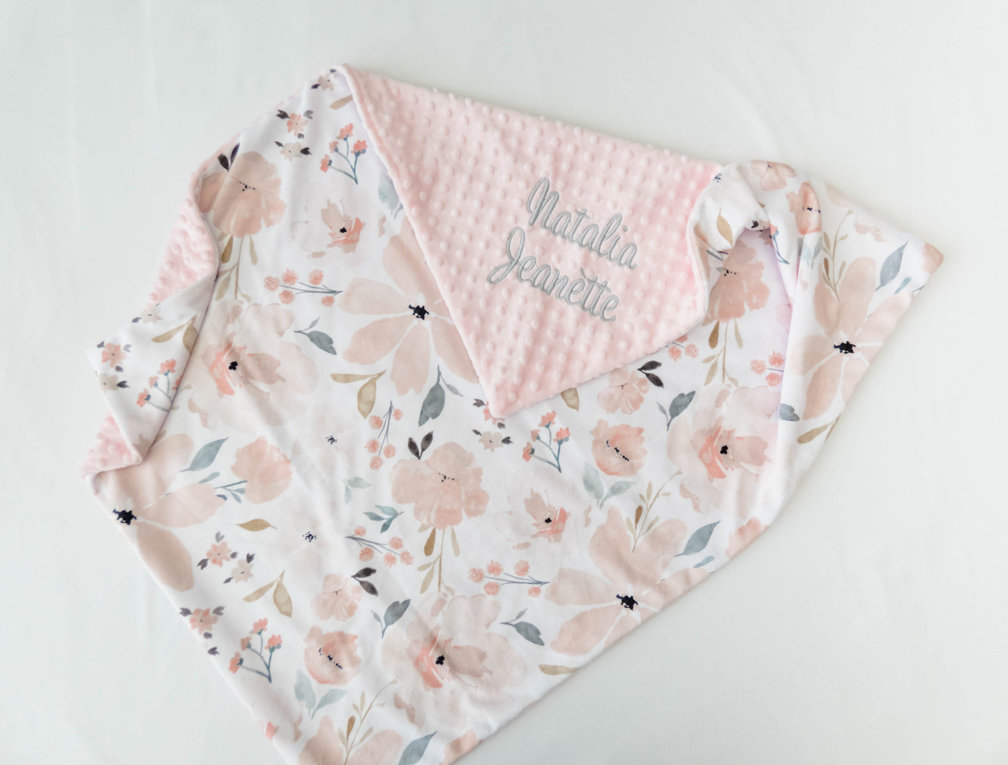 Grace Floral Baby Blanket