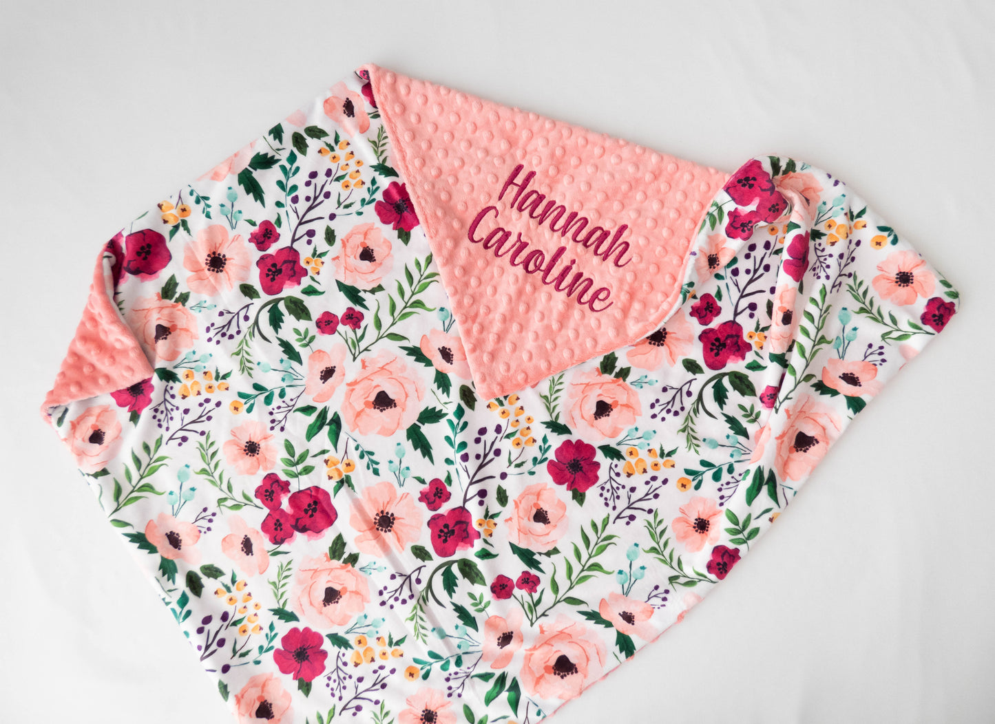 Josie Floral Baby Blanket