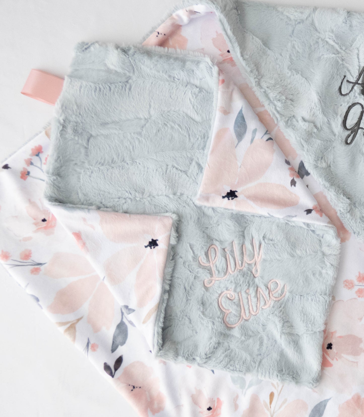 Grace Floral Lovey Size