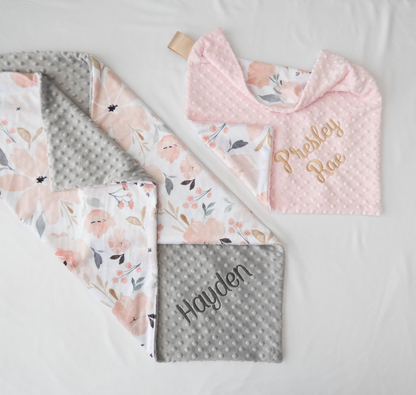 Grace Floral Baby Blanket
