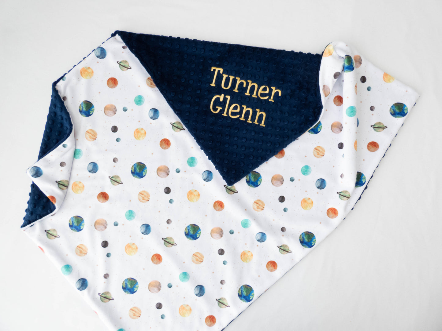 Solar System Baby Blanket