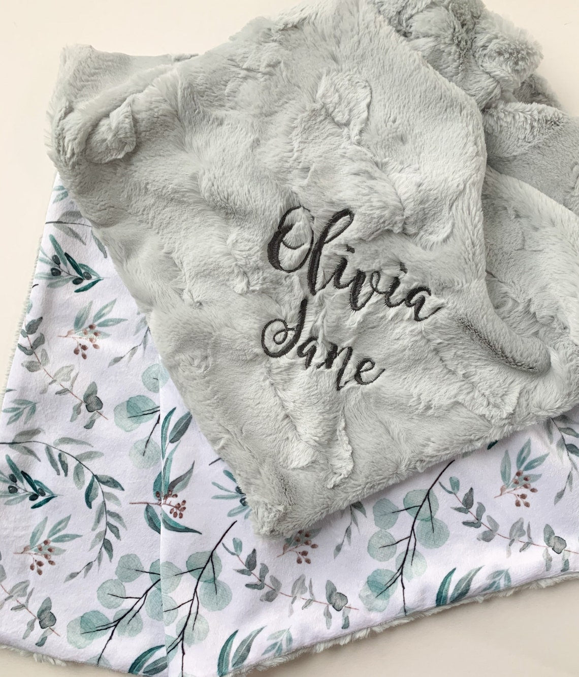 Eucalyptus Baby Blanket