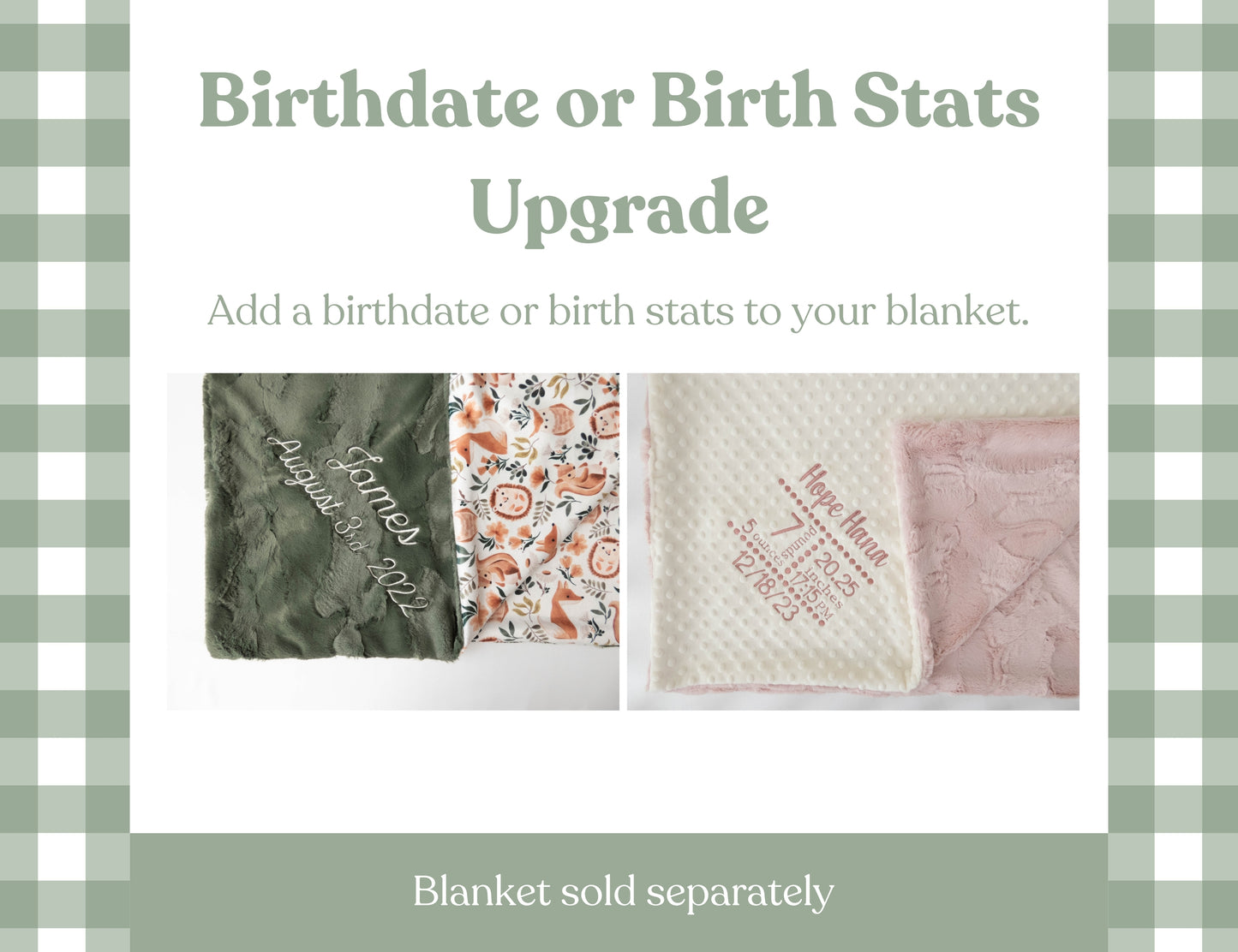 Birth Date Upgrade