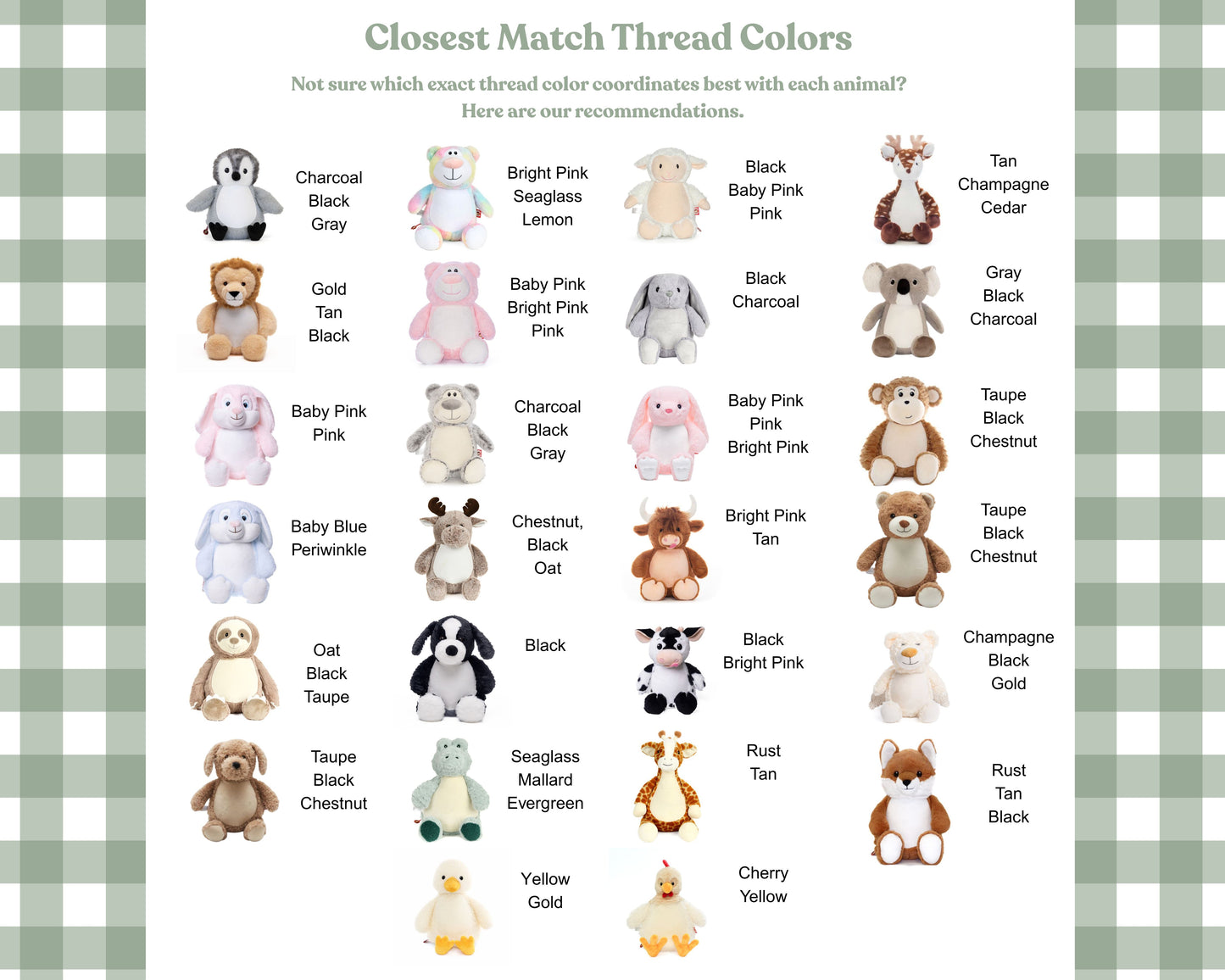 Personalized Stuffed Animal