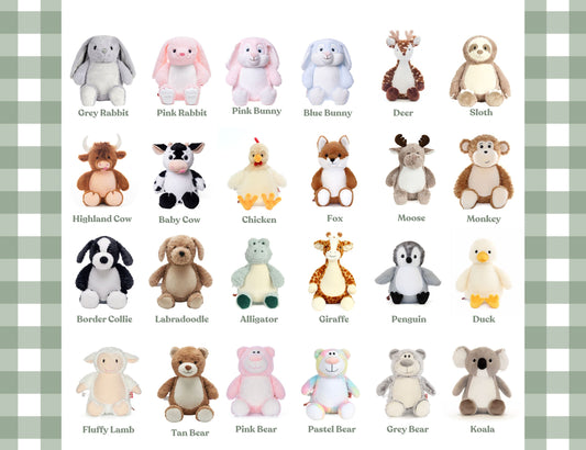 Personalized Stuffed Animal
