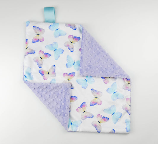 Butterflies Personalized Lovey Size