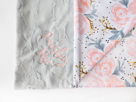 Champagne Rose Child Blanket