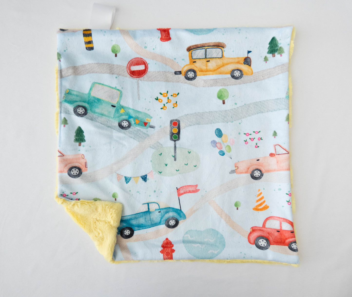 Cars Personalized Baby Blanket