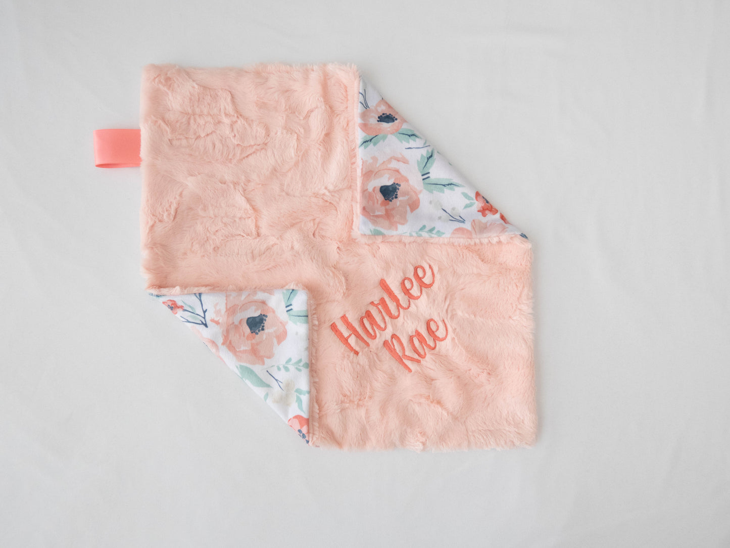 Spring Meadow Floral Lovey Size