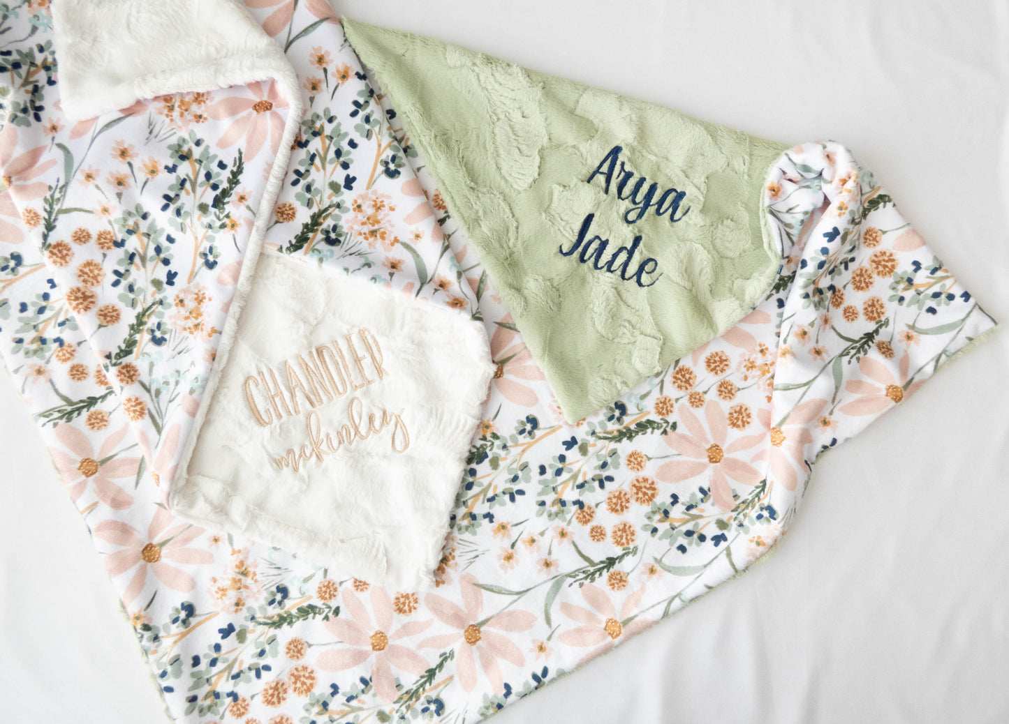 Daisy Dream Personalized Baby Blanket