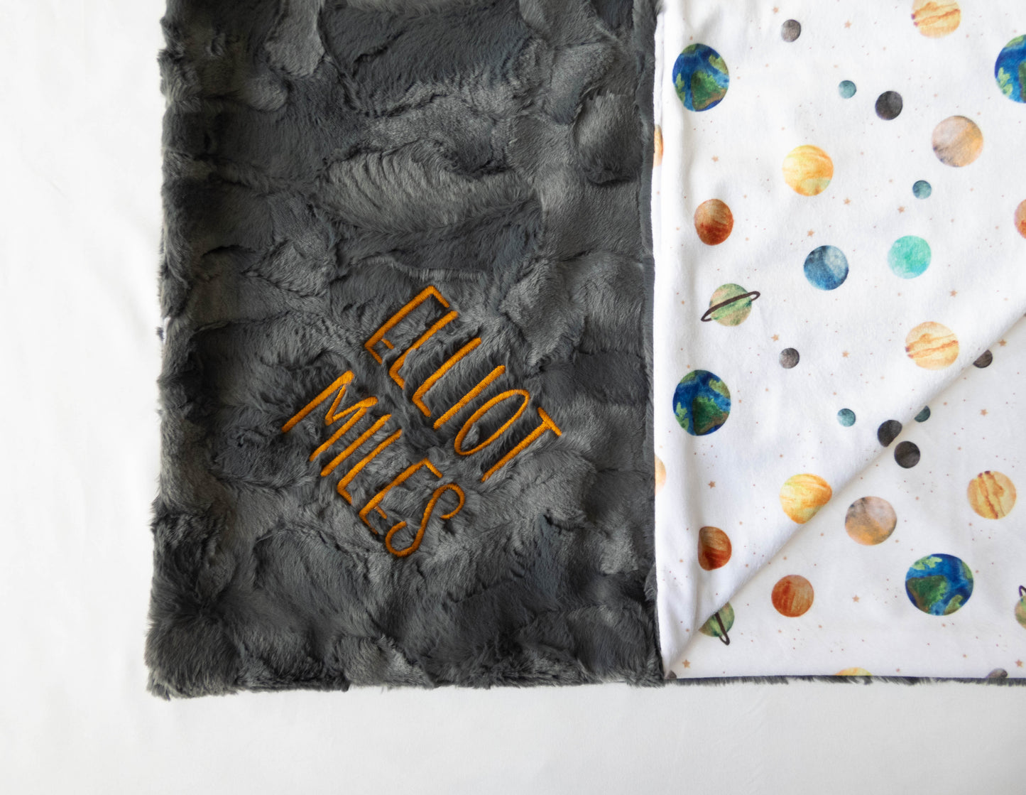 Solar System Baby Blanket