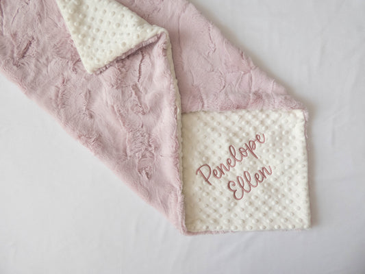 Solid Colors Personalized Baby Blanket