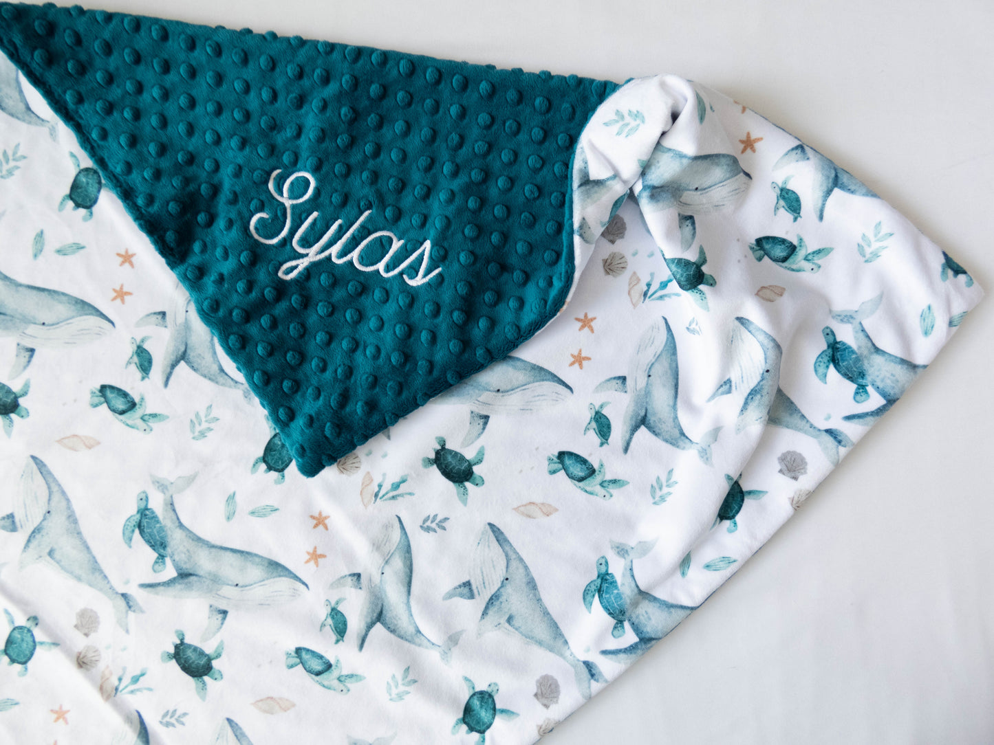 Under The Sea Personalized Baby Blanket