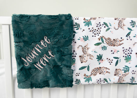 Baby Cheetahs Baby Blanket