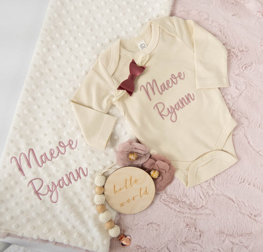 Personalized Baby Bodysuit