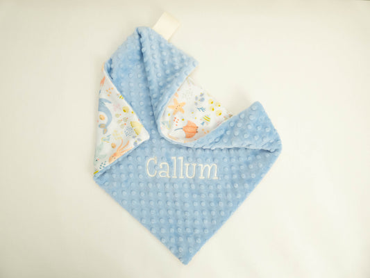 Ocean Friends Personalized Lovey Size