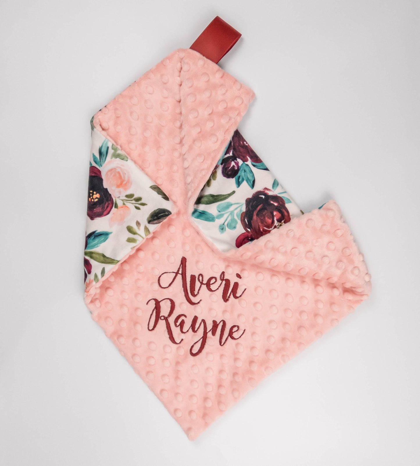 Valentina Rose Floral Baby Blanket
