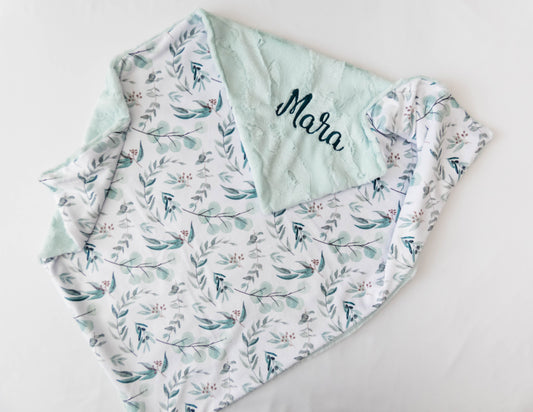 Eucalyptus Baby Blanket