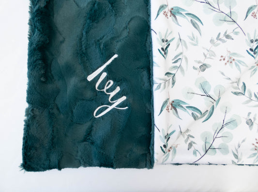 Eucalyptus Baby Blanket