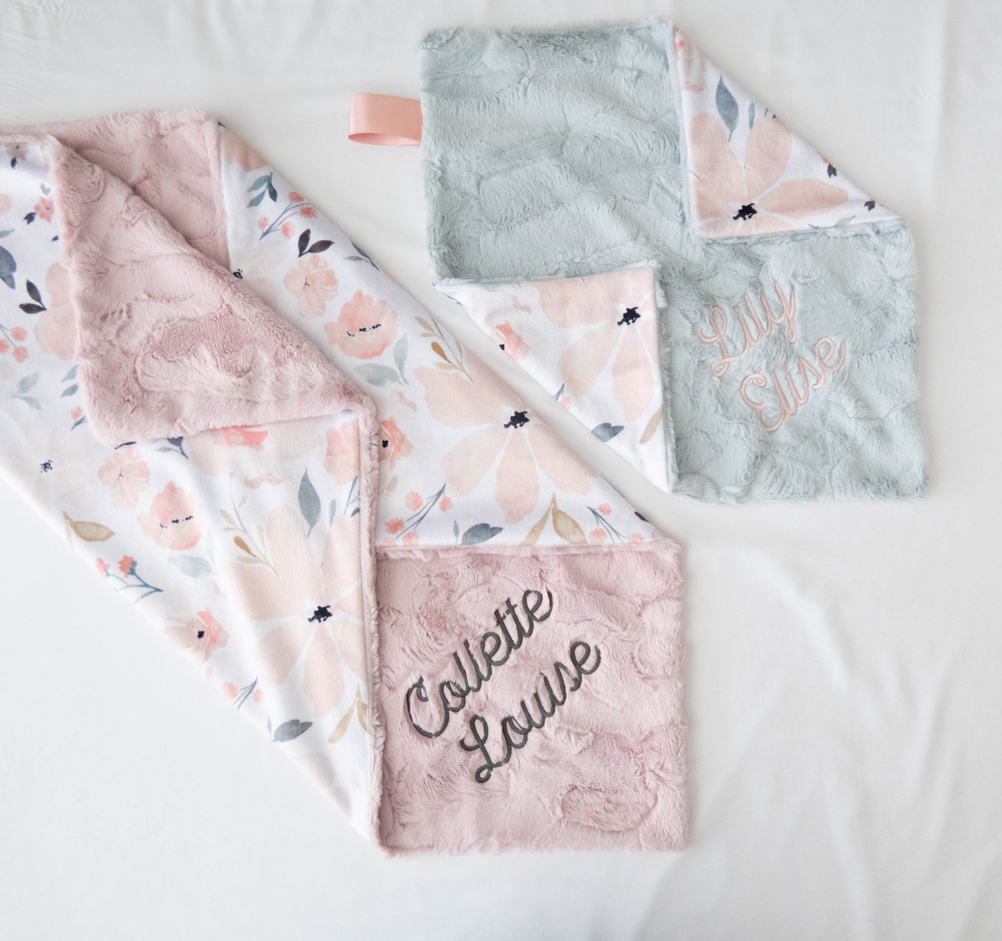 Grace Floral Baby Blanket